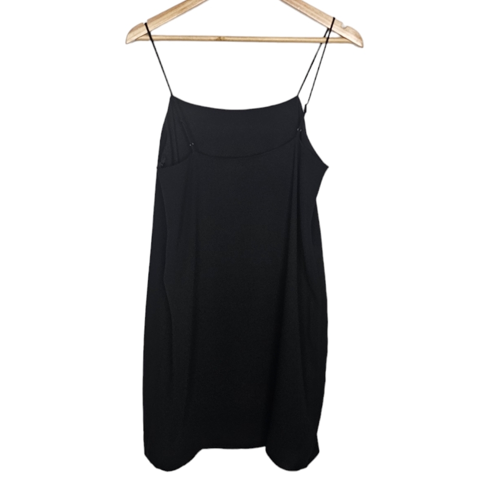 Aritzia Babaton Mauricio Slip Black Mini Dress Size 8 - Picture 4 of 9